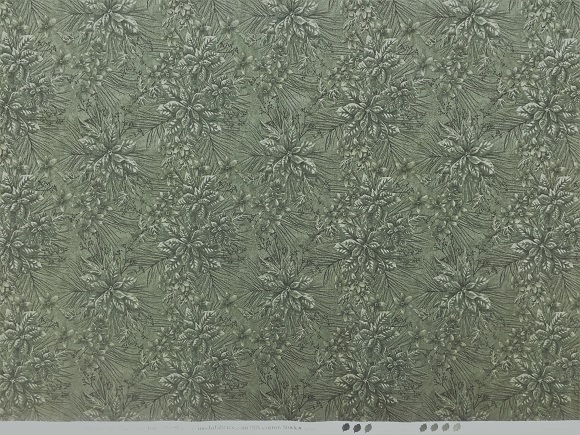 Foreve Green　poinsettia & pine / tonal pine